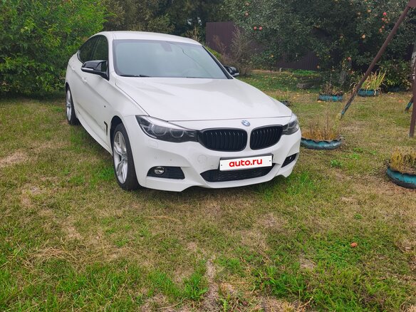 2016 BMW 3 серии Gran Turismo 320d xDrive VI (F3x) Рестайлинг, белый, 2450000 рублей