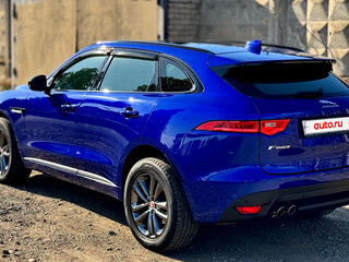 2018 Jaguar F-Pace I, синий, 3300000 рублей, вид 4