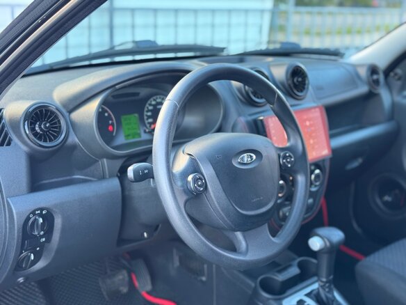 2014 Lada (ВАЗ) Granta I, чёрный - вид 16