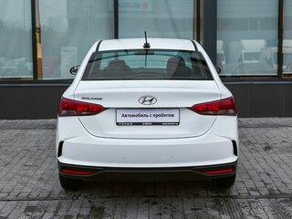 2021 Hyundai Solaris II Рестайлинг, белый, 1449000 рублей, вид 4