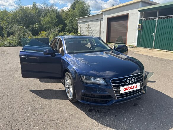 2011 Audi A7 I (4G), синий, 2500000 рублей - вид 2