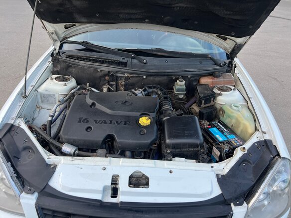2012 Lada (ВАЗ) Priora I, белый, 310000 рублей - вид 9