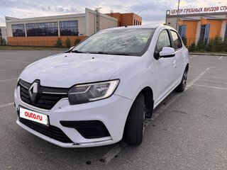 2021 Renault Logan II Рестайлинг, белый, 490000 рублей, вид 4