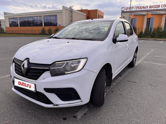 2021 Renault Logan II Рестайлинг, белый, 490000 рублей - вид 3