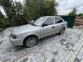 2003 Hyundai Accent II, серый, 230000 рублей, вид 3