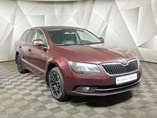 2014 Skoda Superb DSG II Рестайлинг, красный, 915000 рублей, вид 3