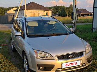 2007 Ford Focus II, серебристый, 490000 рублей, вид 2
