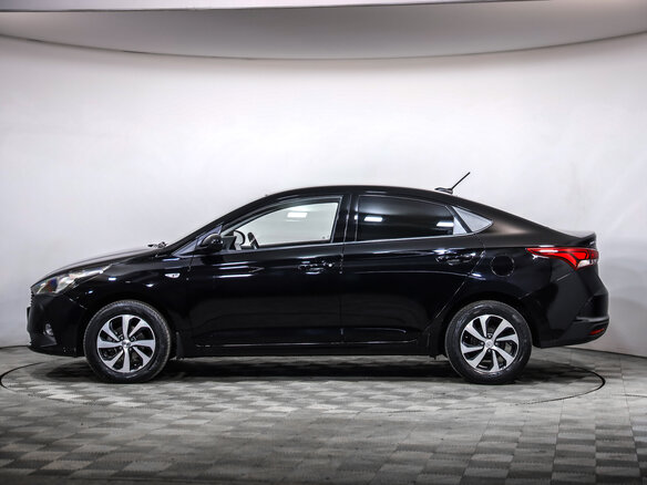 2020 Hyundai Solaris II Рестайлинг, чёрный, 1749000 рублей - вид 7