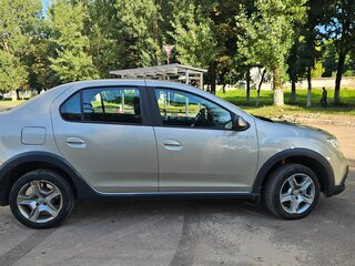 2019 Renault Logan Stepway II Рестайлинг, бежевый, 895000 рублей, вид 2