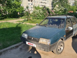 1999 Lada (ВАЗ) 21093i, синий, 75000 рублей, вид 1