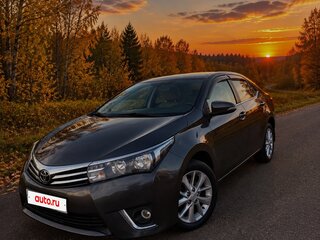 2014 Toyota Corolla XI (E160, E170, E180), серый, 1250000 рублей, вид 1