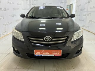 2008 Toyota Corolla X (E140, E150), чёрный, 740000 рублей, вид 2