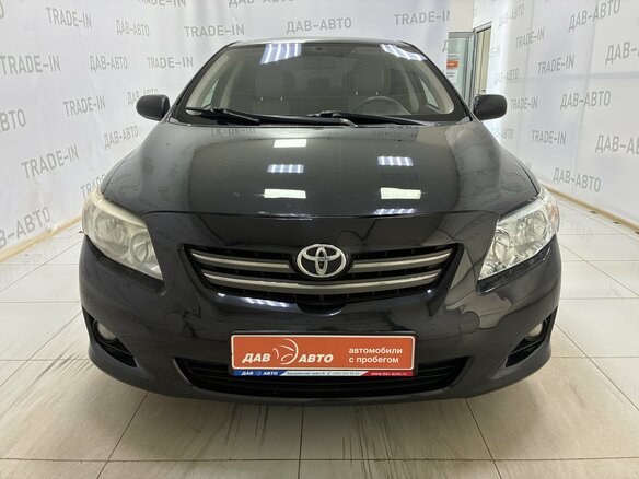 2008 Toyota Corolla X (E140, E150), чёрный - вид 1