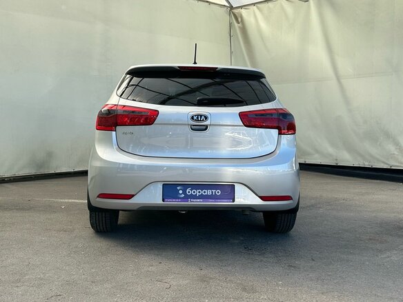 2012 Kia Rio III, серебристый - вид 7