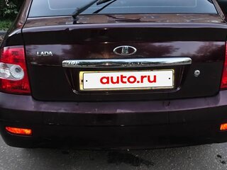 2011 Lada (ВАЗ) Priora I, пурпурный, 260000 рублей, вид 4