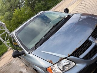 2002 Dodge Caravan 3-speed IV, синий, 450000 рублей, вид 4