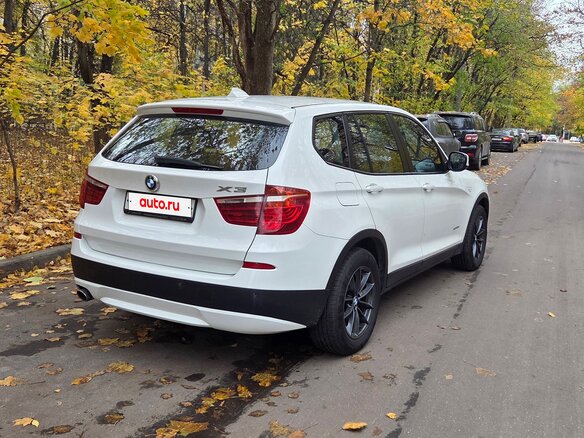2013 BMW X3 20i xDrive II (F25), белый, 1990000 рублей - вид 7