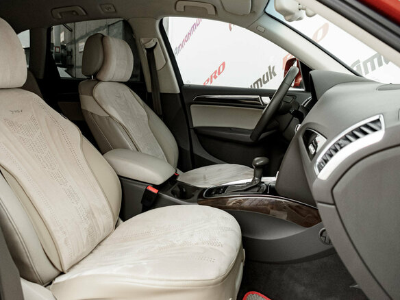2013 Audi Q5 I (8R) Рестайлинг, красный, 1825000 рублей - вид 12
