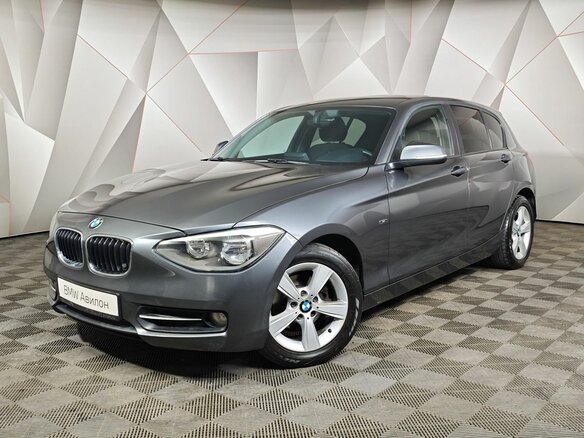 2013 BMW 1 серии 116i II (F20/F21), серый, 1089000 рублей
