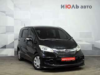 2014 Honda Freed I Рестайлинг, чёрный, 1285000 рублей, вид 3