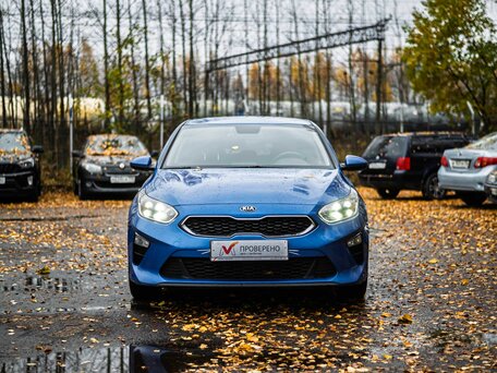2019 Kia Ceed III, синий, 1480000 рублей, вид 3