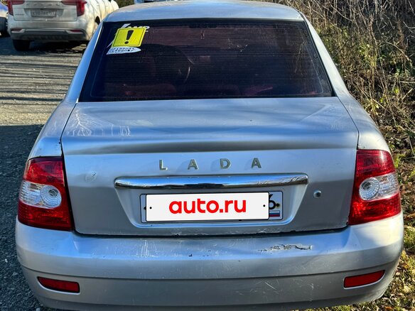 2007 Lada (ВАЗ) Priora I, серебристый, 130000 рублей - вид 1