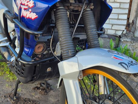1998 Honda XRV 750 Africa Twin, синий, 400000 рублей, вид 4