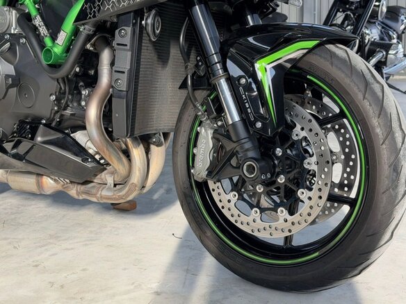 2017 Kawasaki Z H2, зелёный, 1570000 рублей - вид 9