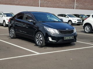 2014 Kia Rio 6-speed III, чёрный, 1149000 рублей, вид 2