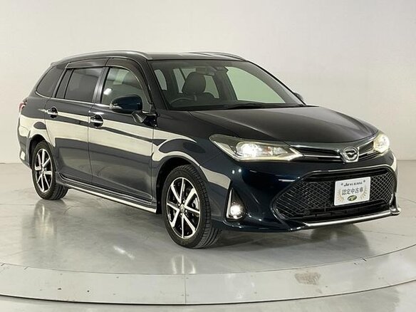 2017 Toyota Corolla Fielder XI (E160, E170, E180) Рестайлинг 1, синий, 1050000 рублей - вид 2