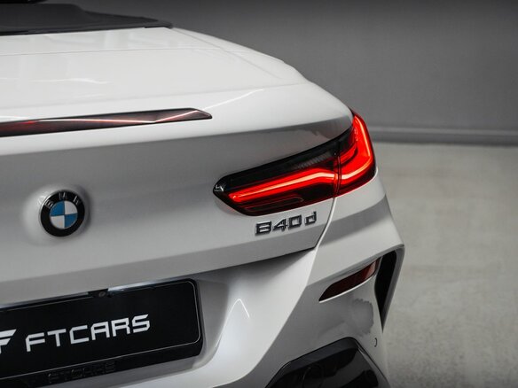 2019 BMW 8 серии 840d xDrive II (G14/G15/G16), белый, 6994000 рублей - вид 16