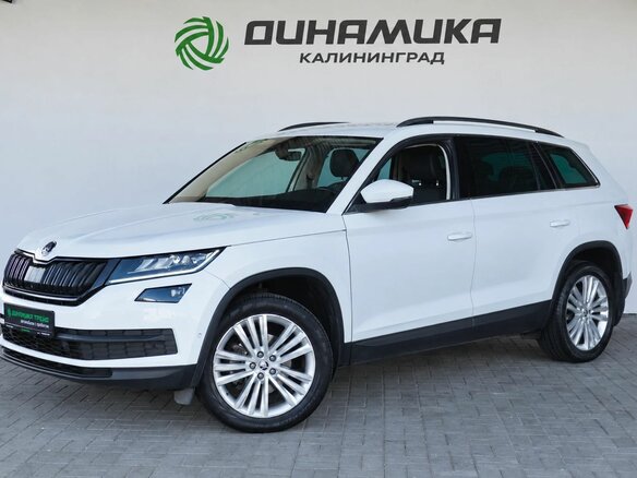 2017 Skoda Kodiaq I, белый