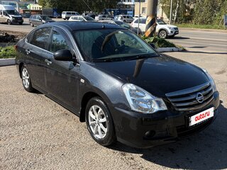 2013 Nissan Almera III (G15), чёрный, 750000 рублей, вид 2