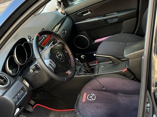 2007 Mazda 3 I (BK) Рестайлинг, чёрный, 550000 рублей, вид 3
