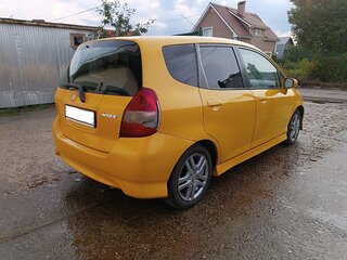 2008 Honda Jazz I Рестайлинг, жёлтый, 540000 рублей, вид 4