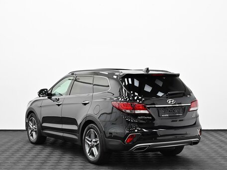 2017 Hyundai Santa Fe Grand III Рестайлинг, чёрный, 2549000 рублей, вид 4