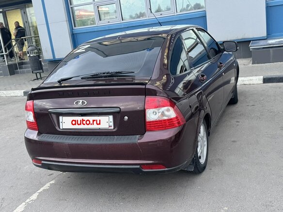2012 Lada (ВАЗ) Priora I, пурпурный, 300000 рублей - вид 6