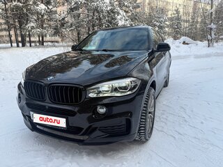 2019 BMW X6 40d II (F16), чёрный, 4600000 рублей, вид 4