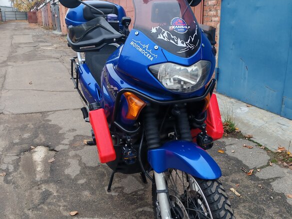 2001 Honda XL650V Transalp, синий, 450000 рублей - вид 21