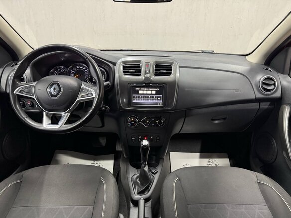 2019 Renault Logan Stepway II Рестайлинг, красный, 930000 рублей - вид 9