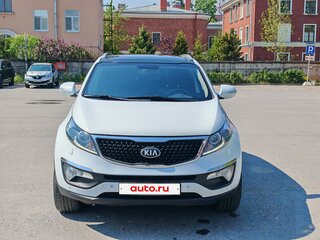 2013 Kia Sportage III, белый, 1540000 рублей, вид 4