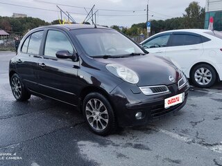 2008 Nissan Micra III (K12), фиолетовый, 525000 рублей, вид 3