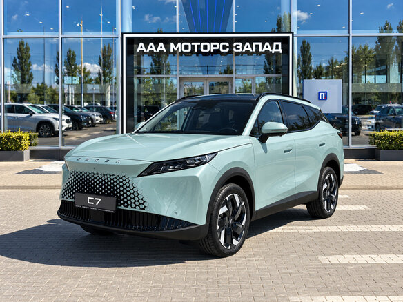 2026 Omoda C7, зелёный, 3466000 рублей