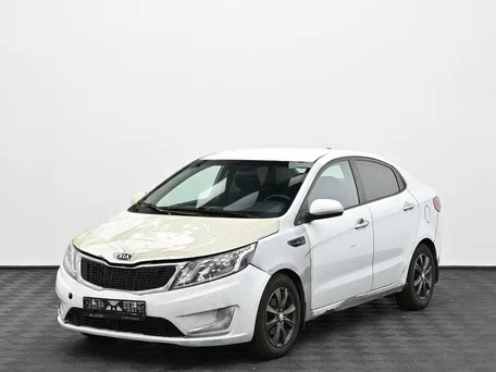 2014 Kia Rio III, белый, 389000 рублей, вид 3