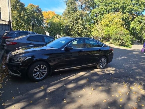 2018 Genesis G80 I, чёрный, 2300000 рублей