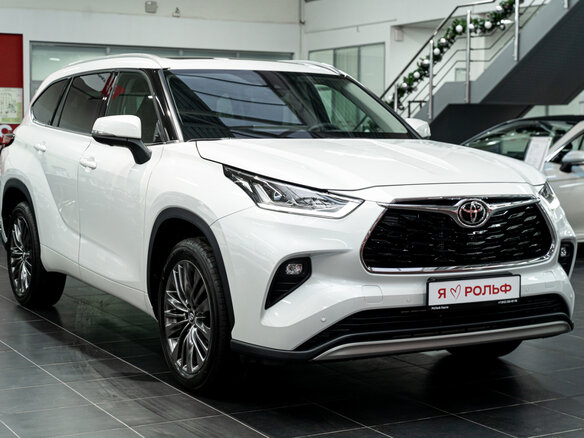 2026 Toyota Highlander IV (XU70), белый, 5850000 рублей - вид 3