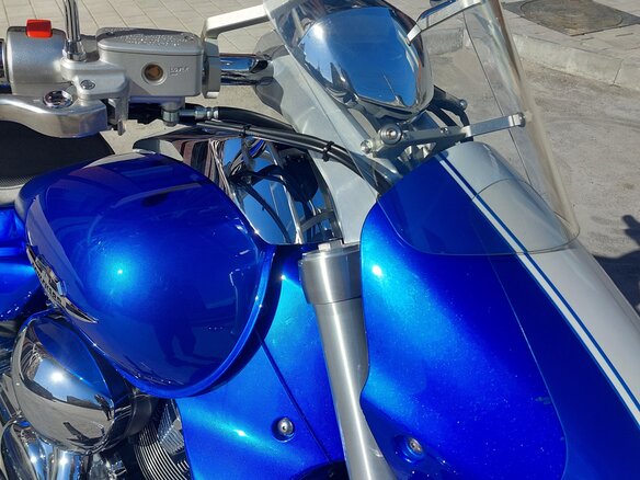 2007 Suzuki Boulevard M109R, синий, 1100000 рублей - вид 21
