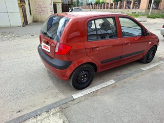 2007 Hyundai Getz I Рестайлинг, красный, 450000 рублей, вид 3