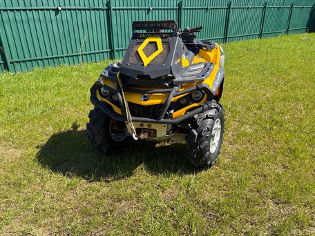 2013 BRP Can-Am Outlander MAX 500, жёлтый, 800000 рублей, вид 2