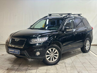 2011 Hyundai Santa Fe II Рестайлинг, чёрный, 1050000 рублей, вид 1